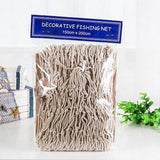 Mediterranean Ocean Style String Wall Hanging Fishing Net Home Decoration Figurines Subject Restaurant Decoration Accessories