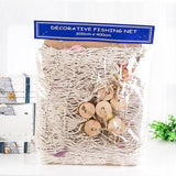 Mediterranean Ocean Style String Wall Hanging Fishing Net Home Decoration Figurines Subject Restaurant Decoration Accessories