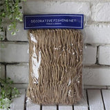 Mediterranean Ocean Style String Wall Hanging Fishing Net Home Decoration Figurines Subject Restaurant Decoration Accessories