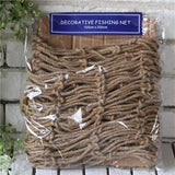 Mediterranean Ocean Style String Wall Hanging Fishing Net Home Decoration Figurines Subject Restaurant Decoration Accessories