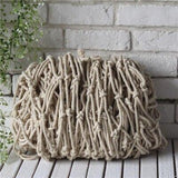 Mediterranean Ocean Style String Wall Hanging Fishing Net Home Decoration Figurines Subject Restaurant Decoration Accessories