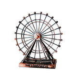 European Creative Metal Ferris Wheel Household Desktop Decoration Miniature Sculpture Metal Crafts Iron Art Retro D