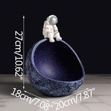 Modern Artcrafts Astronaut Sundries Storage Miniature Model Home Living Room Decoration Figurines Resin Ornaments Birthday Gifts