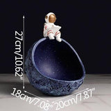 Modern Artcrafts Astronaut Sundries Storage Miniature Model Home Living Room Decoration Figurines Resin Ornaments Birthday Gifts
