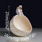 Modern Artcrafts Astronaut Sundries Storage Miniature Model Home Living Room Decoration Figurines Resin Ornaments Birthday Gifts
