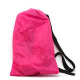 Lazy Bag Sleeping Fast Inflatable Hammock Camping Air Sofa Beach Bed Banana Lounge Lounger