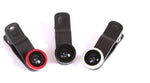 Mini aparat z klipsem do obiektywu typu rybie oko do telefonu komórkowego