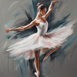 AI art νέα μπαλαρίνα ιμπρεσιονισμού 1