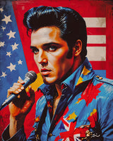 AI Art Pop Art Superstars Elvis Presley 7