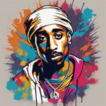 AI art 2PAC Tupac Shakur remembered 1