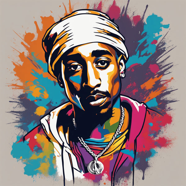 AI art 2PAC Tupac Shakur remembered 1