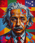 AI Art Pop Art Superstars Albert Einstein 1