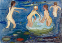 Edvard Munch 1863 1944 Bathing Girls 1897