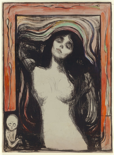 Edvard Munch 1863 1944 Madonna 1863