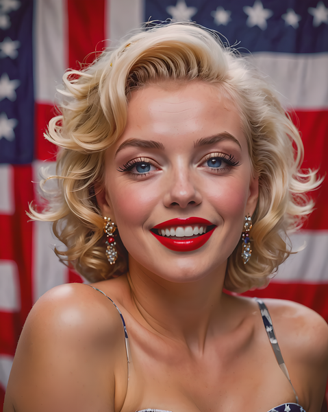 AI Art Pop Art Superstars Marilyn Monroe 15