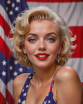 AI Art Pop Art Superstars Marilyn Monroe 16