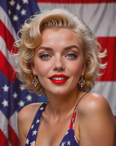AI Art Pop Art Superstars Marilyn Monroe 16