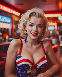 KI-Kunst Pop-Art-Superstars Marilyn Monroe 20