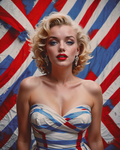 AI Art Pop Art Superstars Marilyn Monroe 27