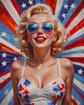 AI Art Superestrelles de l'art pop Marilyn Monroe 4