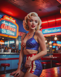 AI Art Pop Art Superstars Marilyn Monroe 6
