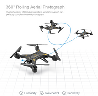 T-Rex RC Helicopter Drone ជាមួយកាមេរ៉ា HD 1080P WIFI FPV Selfie Drone Professional Foldable Quadcopter ថាមពលថ្ម 20 នាទី
