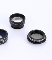 Four mobile phone lens fisheye wide-angle macro telephoto lens mobile phone CPL five in one