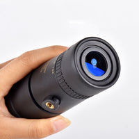 تكبير أحادي العين HD 10-120X تلسكوبي كاميرا الهاتف منخفضة الإضاءة للرؤية الليلية