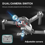 Katlanuvchi Drone HD 4K Aerofotosurat To'rt o'q