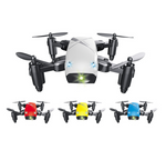 Mikro összecsukható RC Drone 3D csapágyas kormánykerék távirányító Quadcopter játékok kamerával WiFi APP Control Helikopter Dron Kids ajándék