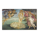 Renaissance Birth of Venus Area Rug — Classic Art Decorative Accent Rug