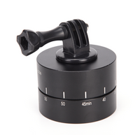 Compatibile con la base della testa del treppiede con rotazione automatica di 360 gradi Lapse 360 ​​Timelapse rotante per fotocamera Gopro SLR Fo