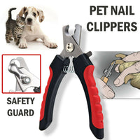 Nůžky na nehty pro psy Zastřihovač nehtů s ochrannou břitvou pro péči o domácí mazlíčky