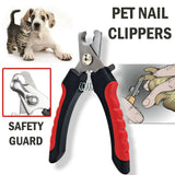 Dog Nail Clippers Nail Trimmer Uban sa Safety Guard Razor Pet Grooming