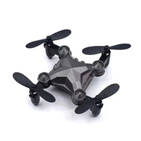 Se Drone RC Drone Mini sammenleggbar modus Quadcopter 4-kanals gyrofly med klokketype Fjernkontroll Droneklokkekontroll