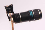 Kompatibel mat Apple Samsung Handy Zoom Lens Clip Universal 70 Grad 12 Mol Wäitwénkel High Definition gréng Film optesch Glas Lens
