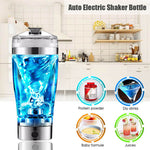 Agitator electric de shake pentru proteine ​​Sticla de shake cu USB Blender de cafea cu lapte Fierbător de sport și fitness Încărcare cu agitator electric