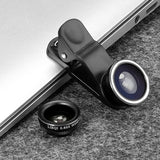 Clip per obiettivo Fish Eye mini fotocamera per telefono cellulare
