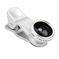 ජංගම දුරකථනය සඳහා Mini Camera Fish Eye Lens Clip