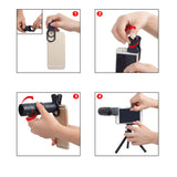 Compatible with Apple 18X Telescope Zoom Mobile Phone Lens for iPhone Samsung Smartphones universal clip Telefon Camera Lens with tripod