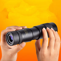 تكبير أحادي العين HD 10-120X تلسكوبي كاميرا الهاتف منخفضة الإضاءة للرؤية الليلية