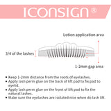 Дропшыпінг ICONSIGN Lash Lift Kit Lash Lifiting Набор для завіўкі павек Lash Curling Enhancer Інструменты для макіяжу вачэй