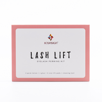 Dropshipping ICONSIGN Lash Lift Kit Lash Lifiting Lash Perming Kit Lash Curling Enhancer Okuloj Ŝminko Iloj