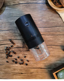 Macinacaffè elettrico portatile di nuovo aggiornamento TYPE-C Carica USB Professione Macinacaffè in ceramica con nucleo in grani di caffè