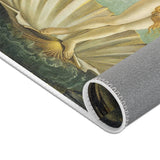 Renaissance Birth of Venus Area Rug — Classic Art Decorative Accent Rug