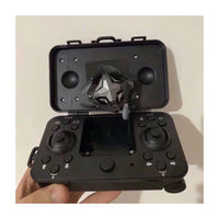 Assista drone rc drone mini modo dobrável quadcopter 4 canais giroscópio aeronaves com tipo de relógio controle remoto drone controle de relógio