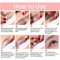 Дропшиппинг ICONSIGN Lash Lift Kit Набор для подтяжки ресниц Набор для завивки ресниц Усилитель для завивки ресниц Инструменты для макияжа глаз