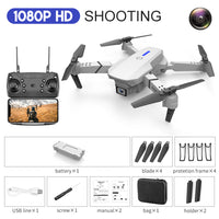 E88 Drone Aerial Photography HD 4K Dual Camera Remote Control Airplane Toy