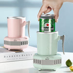 Mini taza de enfriamiento de hielo de doble uso para el hogar, utensilios de cocina para dormitorio de oficina, taza de enfriamiento rápido