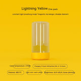 New LED Camping Light Type-c Rechargeable Portable Night Light With High Transparency And Anti Drop Creative Atmosphere Light